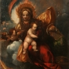 " Madonna con bambino, S.Caterina d'Alessandria e angelo "