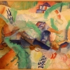 " Figura nel paesaggio " (1915)