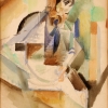 " Figura seduta " (1915)