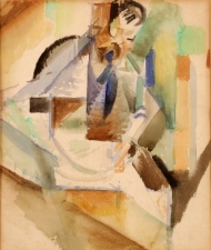 " Figura seduta " (1915)